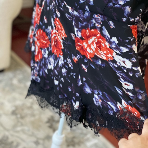 Long Sleeve Mini Shorts Dress - Picture 4 of 5